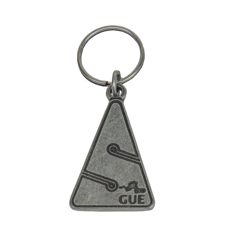 GUE Metal Arrow Keychain