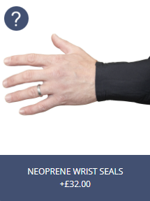 Step 3 - Wrist Seal Options