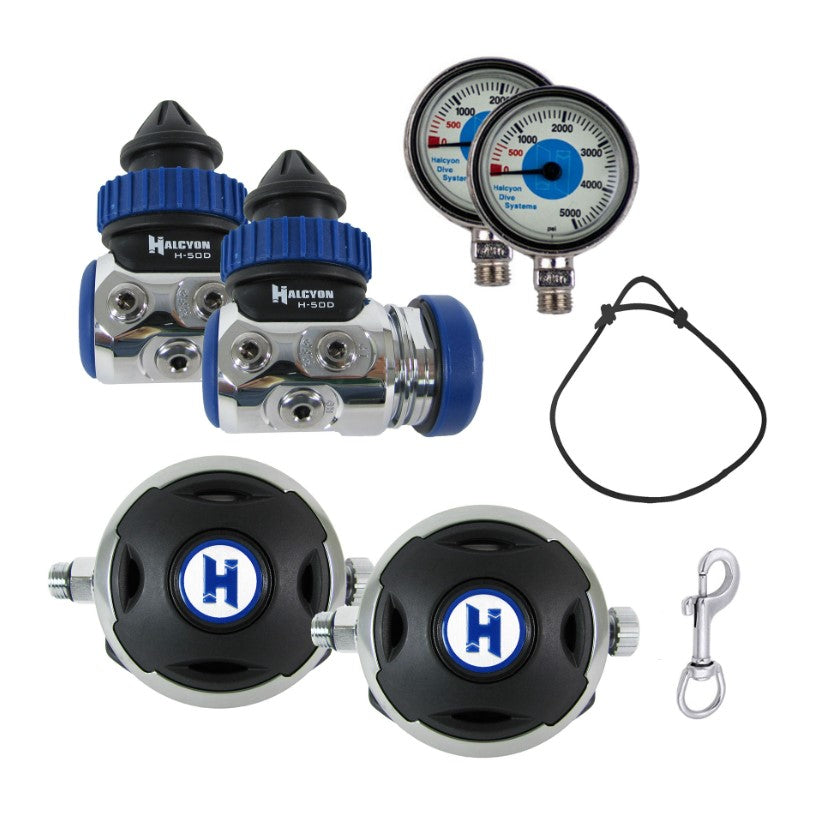 Sidemount Regulator Set