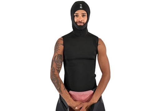 Men's Neoprene Hooded Vest