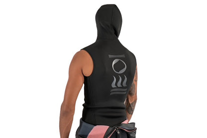 Men's Neoprene Hooded Vest