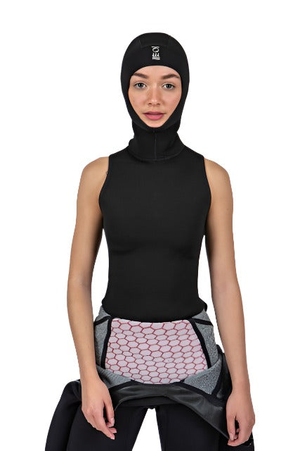 Women's Neoprene Hooded Vest