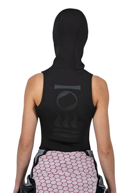 Women's Neoprene Hooded Vest