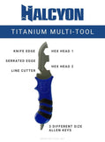 Multi-Tool Titanium with Angle 'H' Sheath