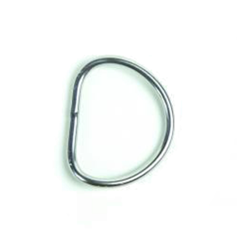 Stainless Steel D-Ring (Straight)